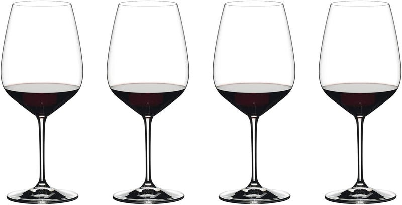 Riedel طقم كؤوس النبيذ ريدل إكسبلوسيف فينوم إكستريم 4 قطع، نبيذ أحمر، مثالي لكابيرنيه، بوردو، 800 أونصة - Image 1